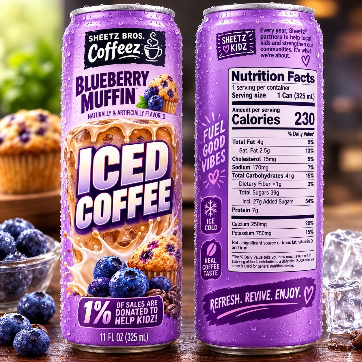 Coffeez Blueberry Muffin