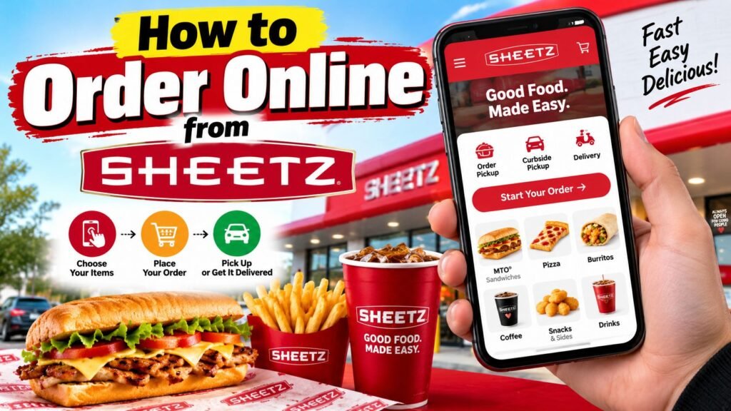 How to Order Online from Sheetz