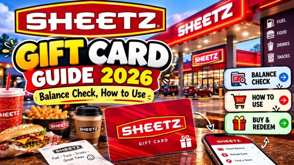 Sheetz Gift Card Guide